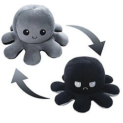 Peluche pieuvre réversible double face