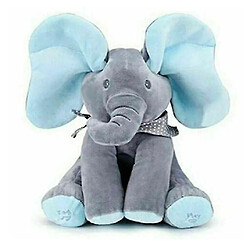 Peluche interactive éléphant musical