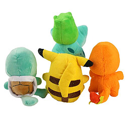 Peluche Pokémon Pikachu et amis - Lot de 4