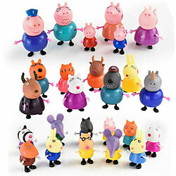 Peppa Pig ensemble de figurines - 25 pièces