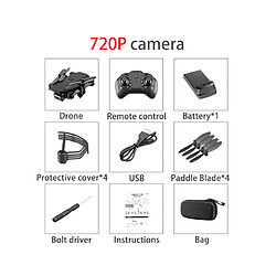 Mini drone pliant 720P enfant