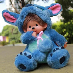 Peluche Monchhichi - Bleu
