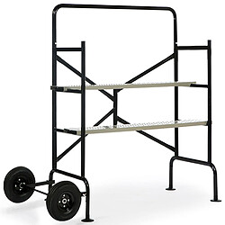 Idmarket MARKET échafaudage sur roues 140x78x135 cm