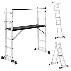 Idmarket MARKET échafaudage aluminium multifonctions