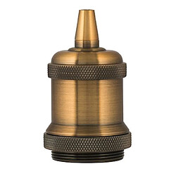 Bailey Douille E27 en aluminium rétro - Or antique