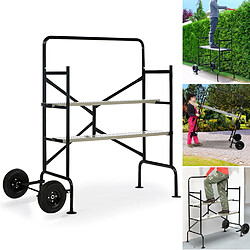Avis Idmarket MARKET échafaudage sur roues 140x78x135 cm