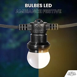 SkyLantern Kit Guirlande Guinguette 30M Blanche pas cher