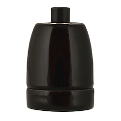 Bailey Douille en porcelaine E27 - Noir
