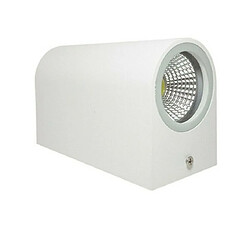 Tradex Double LED Murale - 10W - Noir