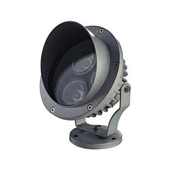 Yonis RGB Spot LED Projecteur extérieur - RGB - 3W - Argent