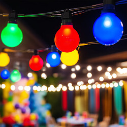 Ledkia Boules pour Guirlande Multicolore 8 unités