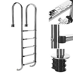 Bcelec Échelle piscine 4 échelons inox 183 cm