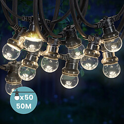 SkyLantern Guirlande Guinguette 50m - Transparent