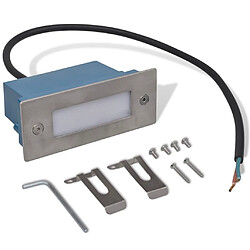 VIDAXL Lampes LED Escalier - 12 pcs pas cher