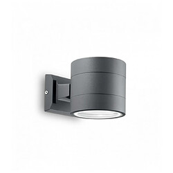 Ideal Lux Applique murale Anthracite SNIF ROUND 1 ampoule Coloris : Anthracite Matèriau : Aluminium,Métal Hauteur en Cm : 11 Largeur en Cm : 11 Profondeur : 15,5 Poids : 0,75 Nombre d'ampoules : 1 Type d'ampoule : G9 Ampoules