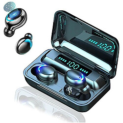 Chrono Écouteurs Bluetooth 5 stéréo - Noir