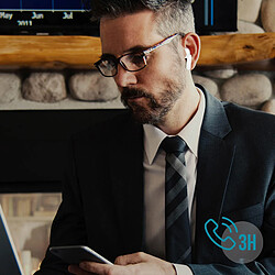 Akashi Écouteurs Intra Bluetooth - Blanc pas cher