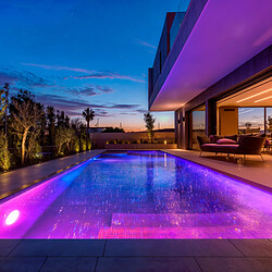 Ledkia Spot LED Piscine Saillie Inox 35W RGBW