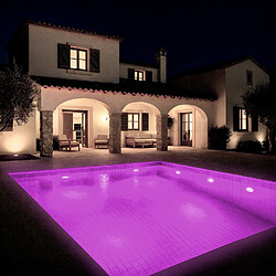 Ledkia Spot LED Piscine Saillie Inox RGBW - Submersible