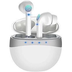 Chrono Écouteurs Bluetooth - Blanc