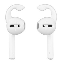 Wewoo oreillettes silicone pour AirPods - Blanc