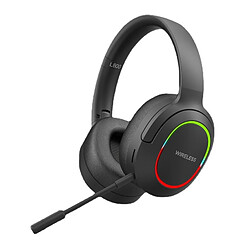 El contente Écouteurs gaming LED - Noir