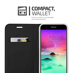 Cadorabo Étui LG K10 2017 - Noir pas cher