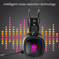 Avis General casque gaming filaire - Rose