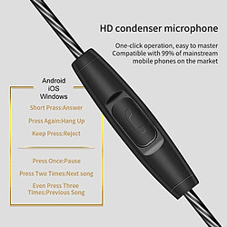 Wewoo QKZ KD10 Écouteurs Intra-auriculaires