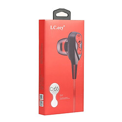 Acheter Wewoo Écouteurs Dual Driver Rouge