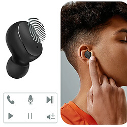 Avizar écouteurs Bluetooth - Noir pas cher