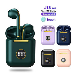 Gupboo Ecouteurs TWS J18 - Noir