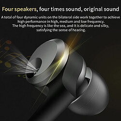 Wewoo QKZ KD10 Écouteurs Intra-auriculaires pas cher