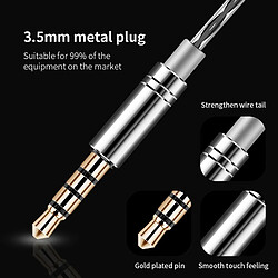 Avis Écouteurs HiFi QKZ CK9 - Wewoo