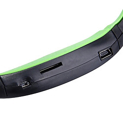 Wewoo Écouteurs sport Bluetooth - Vert pas cher