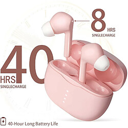 Chrono Écouteurs Bluetooth - Rose pas cher
