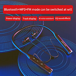 GUPBOO Casque sport Bluetooth 3 en 1