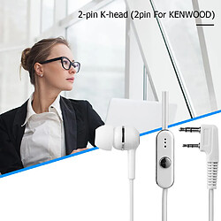 Gupboo Double écouteur talkie-walkie - Blanc pas cher