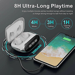 Chrono Écouteurs Bluetooth sport - Bleu pas cher