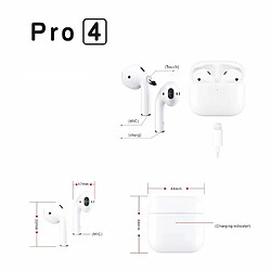 Avis Gupboo Mini Pods Air Pro 4 - Blanc