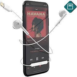 Avizar iPhone Lightning Earphones - Blanc pas cher