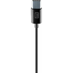 Cellular line Sparrow - Noir Écouteurs intra-auriculaires filaires - Micro - Télécommande - Volume réglable