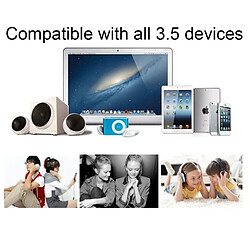 Avis Wewoo Adaptateur répartiteur audio - Blanc