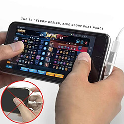 Acheter Wewoo Adaptateur Écouteur iPhone Noir