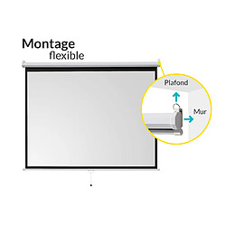 Avis Ivolum écran manuel 200 x 200 cm