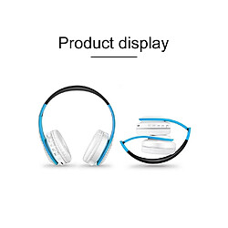 Avis Casque Bluetooth WEWOO Bleu