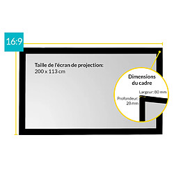 Ivolum Écran de projection 16:9