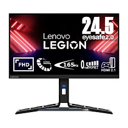 Ecran PC Gamer LENOVO Legion R25i-30 - 24,5 IPS FHD 180Hz (OD) - 0,5ms - Cable DP - AMDFreeSync Premium