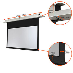 Avis Celexon Expert motorisé encastrable - 300 x 169 cm