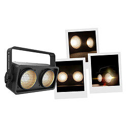 Chauvet Shocker 2 Projecteur blinder - 2 LED COB 85W - Canaux DMX - Éclairage puissante
